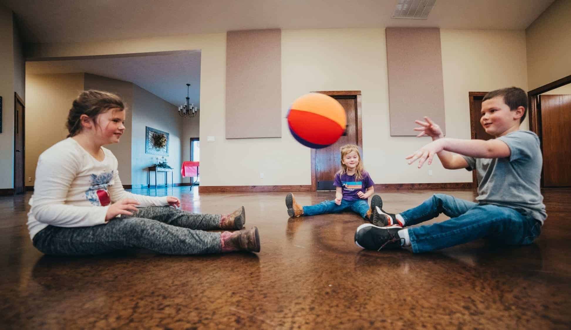 Top Active Play Community Creative Movement Rainbow Balloon Ball Sing Play Create Kindergarten Teachers