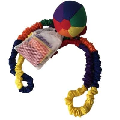 Best Classroom Set Macaroni Soup Special Balloon Ball Chiffon Scarves Medium Stretchy Band Early Childhood Education