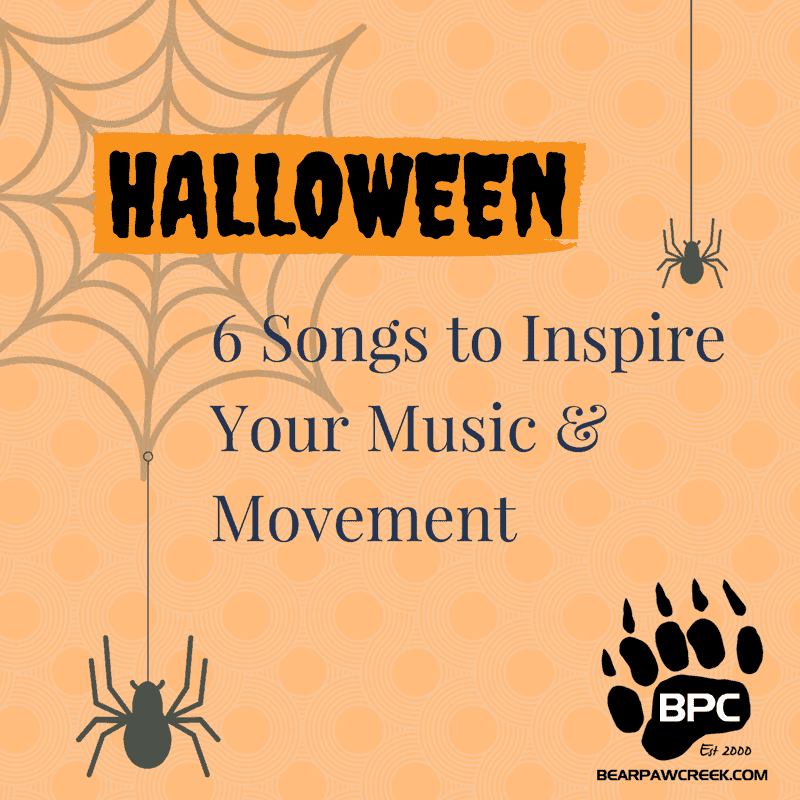 Six Songs To Inspire Halloween Music & Movement Lesson Plans