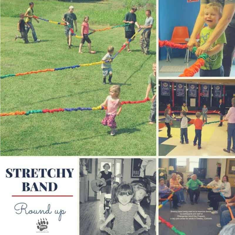 Music Activities Orff Method Stretchy Band Round up of Activities