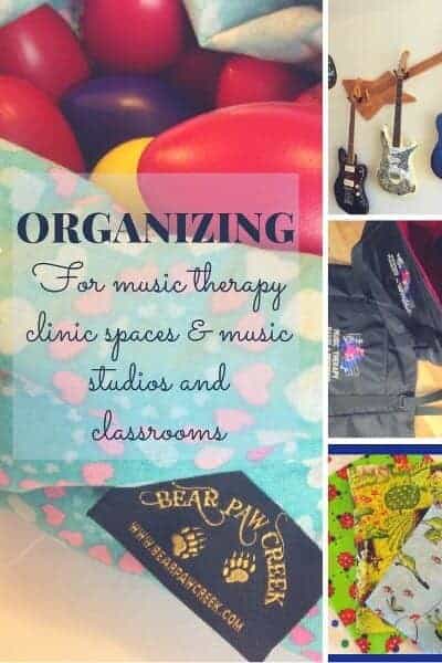 Organizing Music Therapy Clinic Studio Music Instruments Movement Products