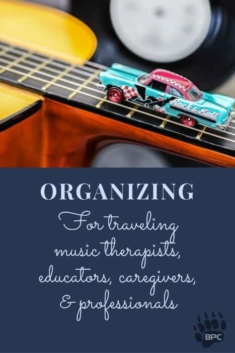 Organizing For Traveling Music Therapists Educators Caregivers Professionals