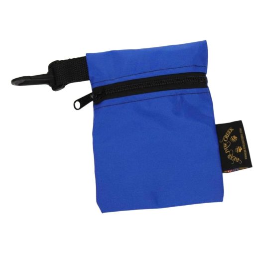 Affordable Blue Zipper Bag Pouch With Clip Organize Small Items Librarians