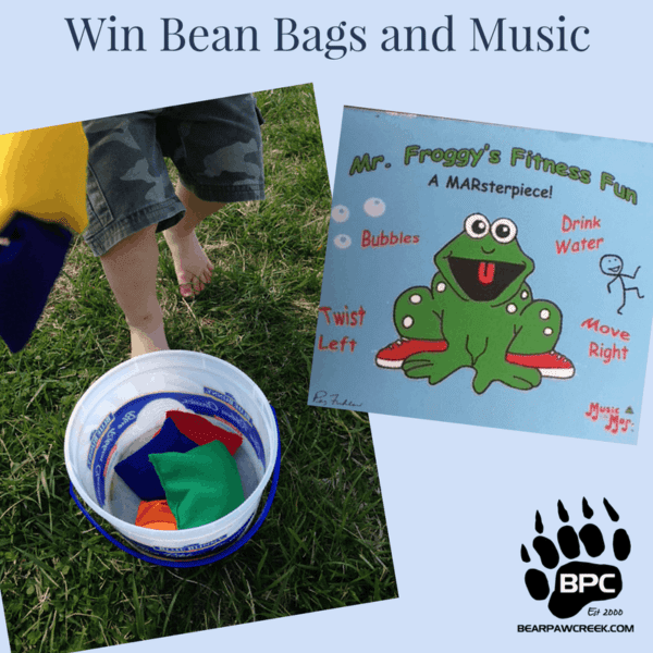 Win Bean Bags and Music with Mar CD Bear Paw Creek