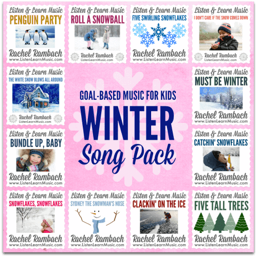Rachel Rambach Winter Music Literacy Song Pack Cover