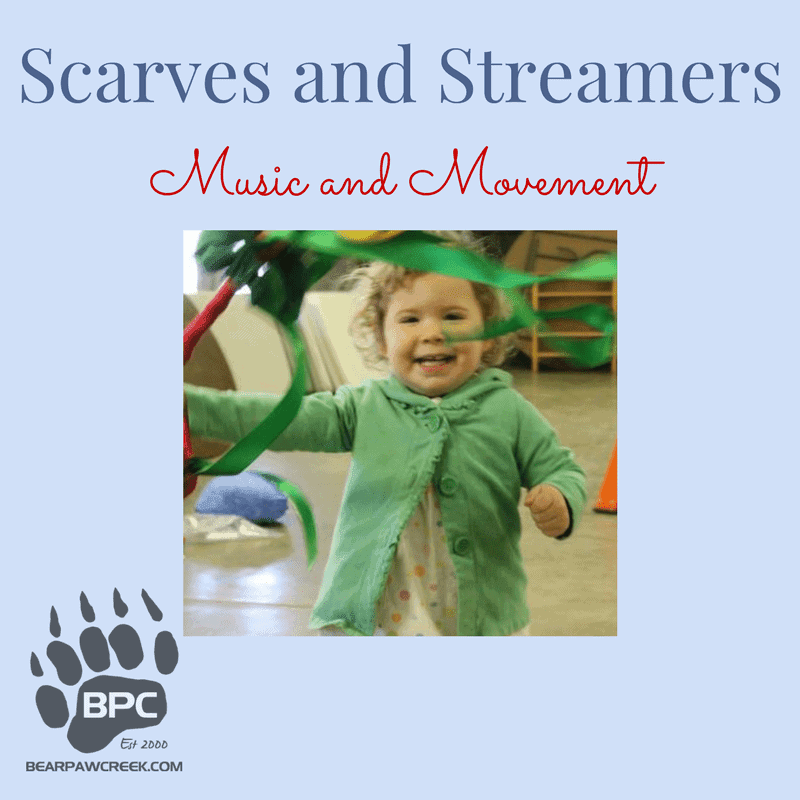 Scarves and Streamers to Get Moving and Creating