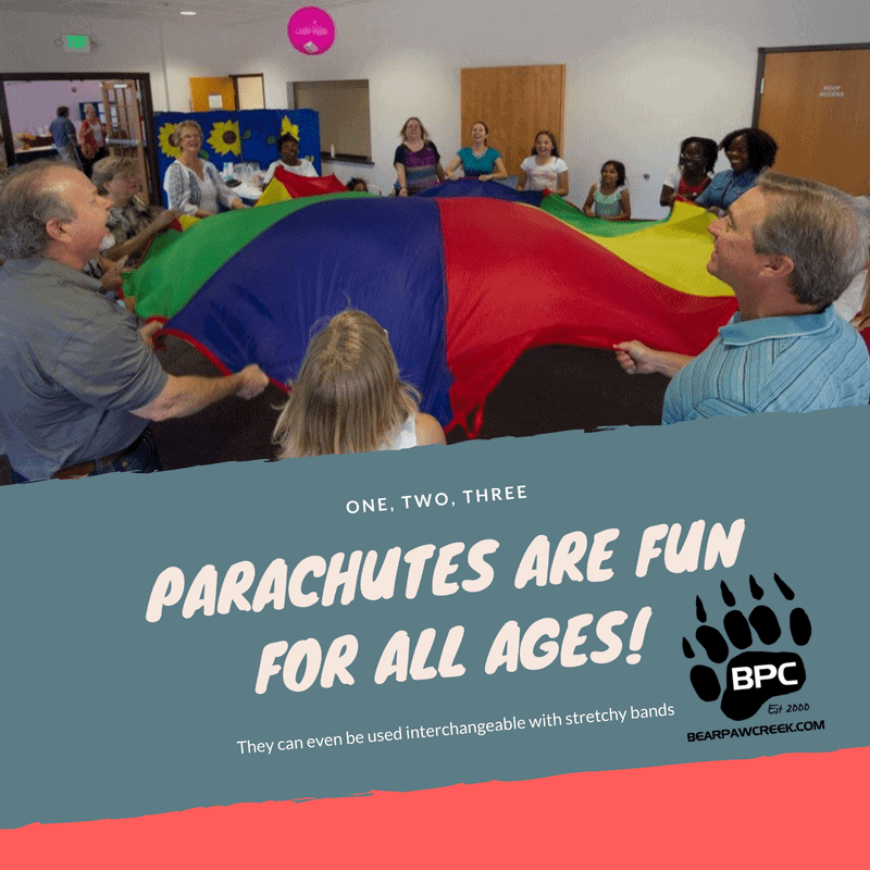 Parachutes Movement Fun For All Ages Activity Directors