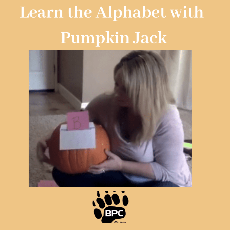 Pumpkin Jack Early Education Pre K Teachers Alphabet Learning