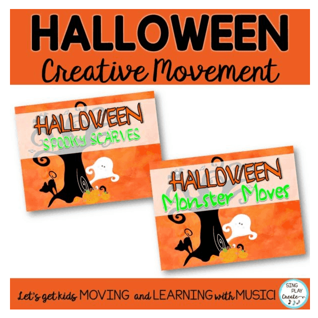 Sing Play Create Halloween Creative Movement Bear Paw Creek