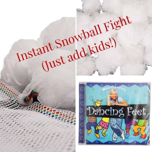 Affordable Musical Movement Game Indoor Snowball Fight Miss Carole Dancing Feet Children