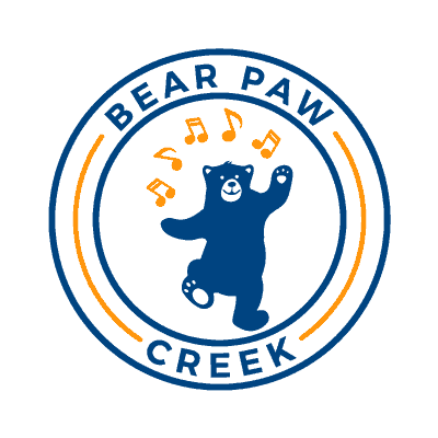 Bear Paw Creek Music Movement Children's Activity Blog Circle Logo