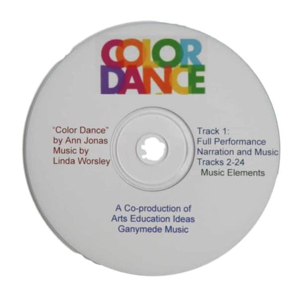 Active Play Music for Color Dance by Ann Jonas CD Early Childhood Preschool Teachers
