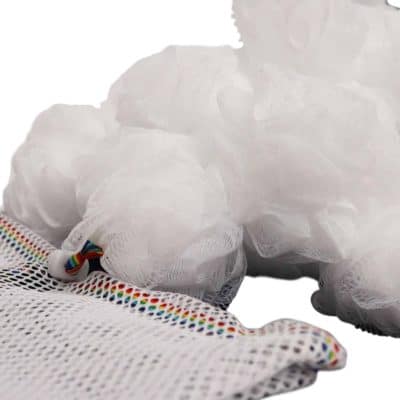 Affordable Toddler Activities Props Dynamic Movement Set of Thirty Soft Snowballs in Mesh Storage Bag