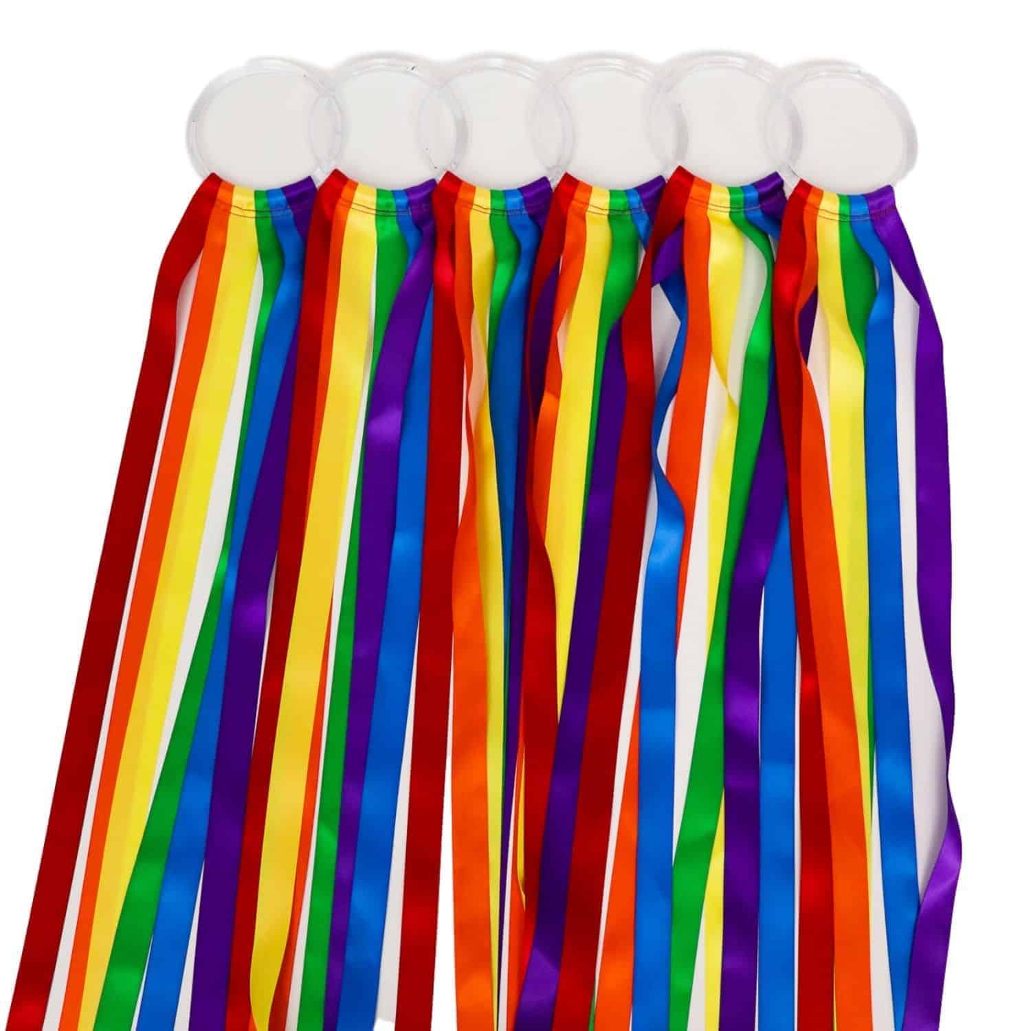 Top Music Therapy Props Hoop Ribbon Rainbow Streamers Music Education Activity Directors