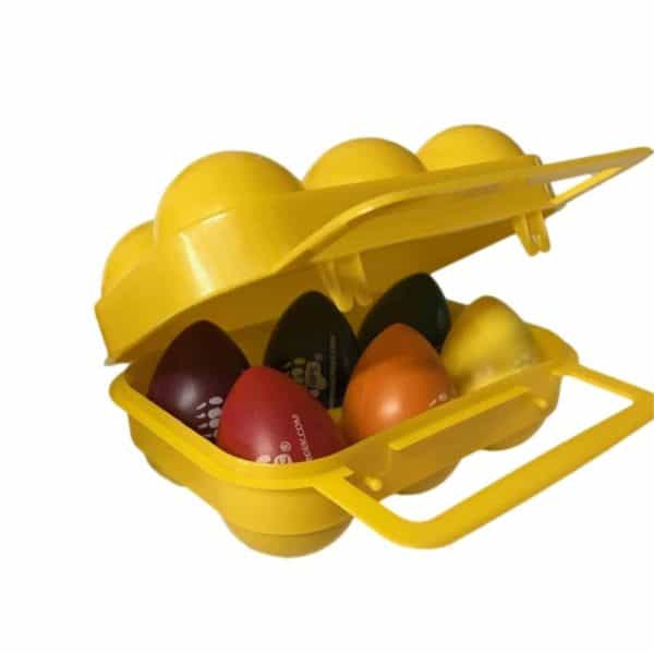 Egg Shakers in Egg Carton Perfect For Easter Egg Hunts Shake! from We Kids Rock's Everybody Clap Your Hands cd