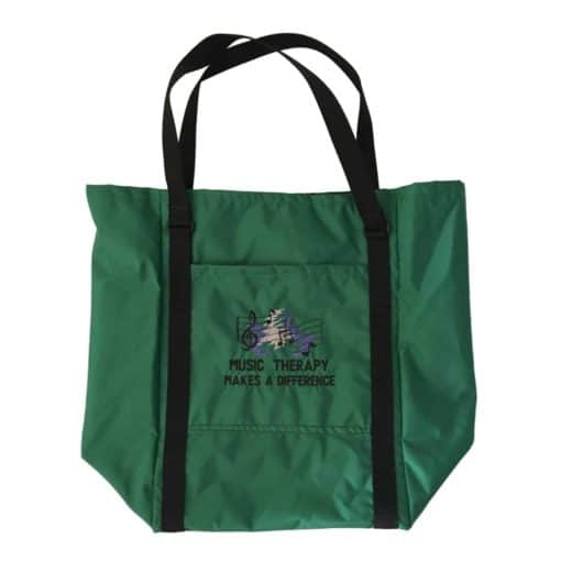 Colorful Music Activities Green Music Therapy Makes a Difference Tote Bag With Shoulder Straps