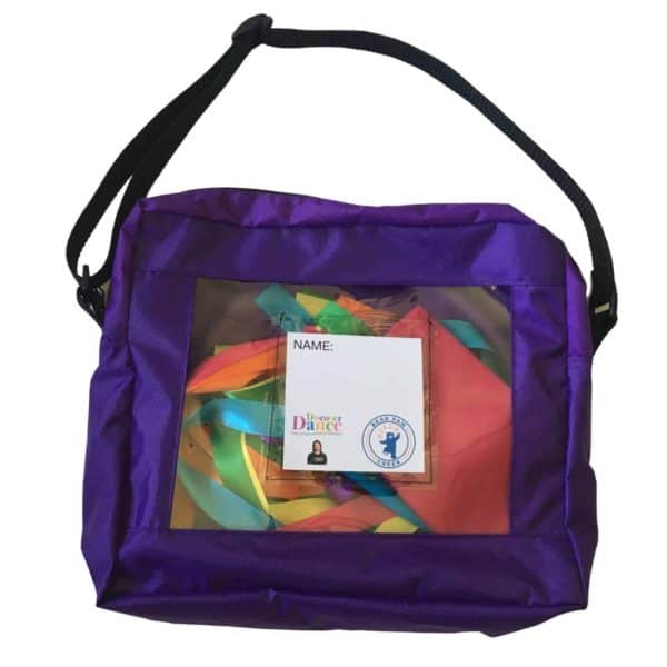 DiscoverDance Bag With Personalization Card Included Creative Movement Prop Student Kit