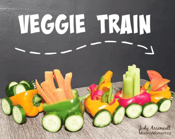 Veggie Train Snack Recipe To Use With Music Movement Train Circle Time Lesson Plan