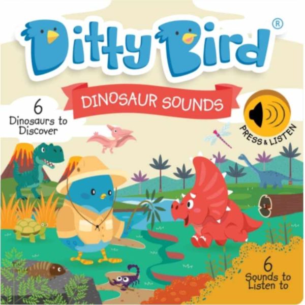 Ditty Bird Dinosaur Songs Listening Skills Interactive Children's Book
