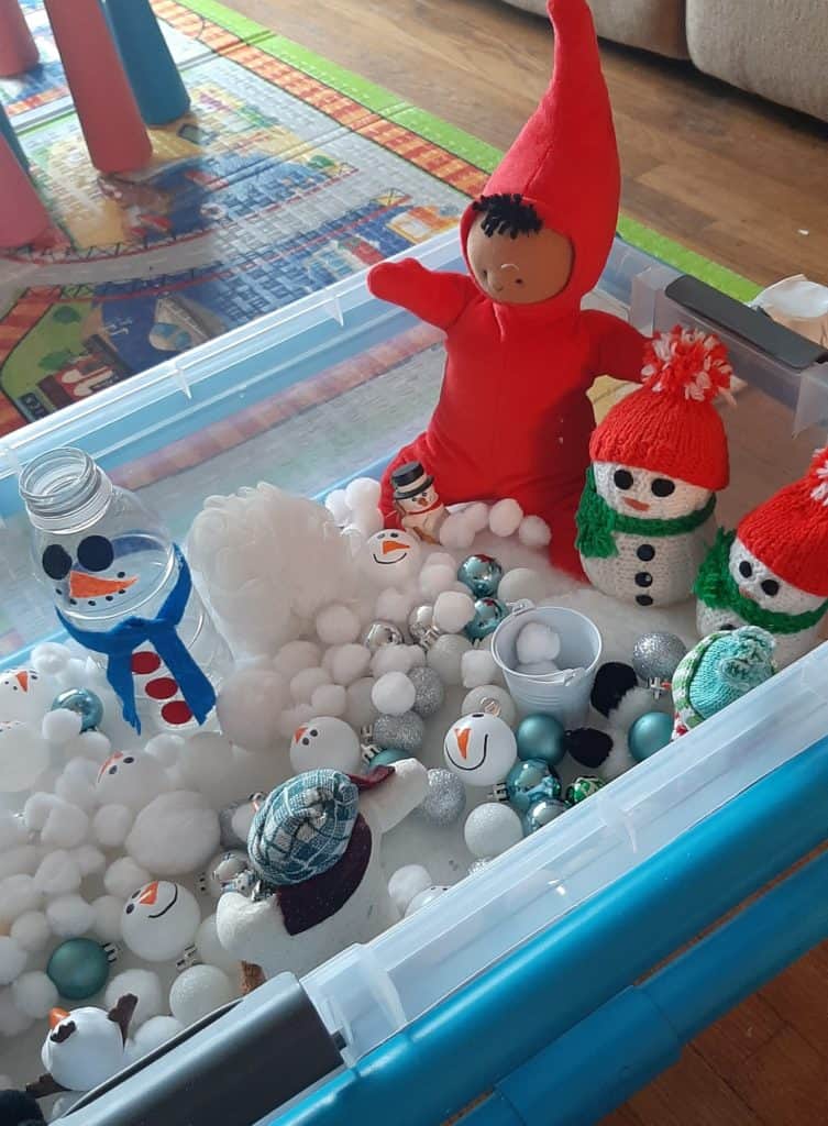 Winter Sensory Table Fun Learning and Active Play Lessons for Toddlers