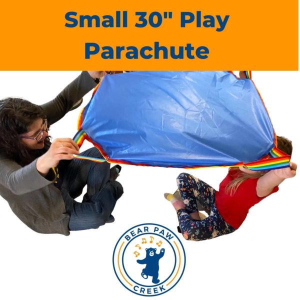 Affordable Toddler Activities Props Music Education 30 inch Small Play Parachute Homeschool Music Day Care Providers