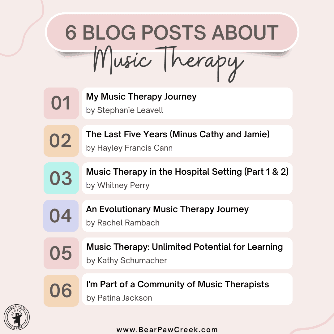 Bear Paw Creek Best Music Therapy Blog Posts Learn About Music Therapists Top Creative Movement Props for Teachers and Classrooms Top Teaching Tools for Parents Early Childhood Education