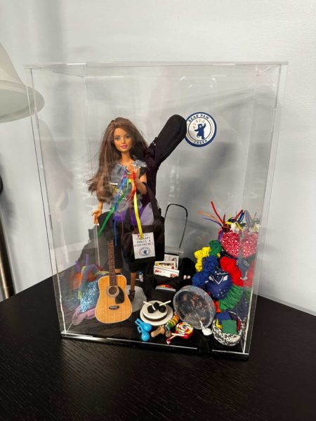 Music Therapist Barbie Set with Creative Movement Prop Miniatures Bear Paw Creek Fundraising Giveaway Ukulele Kids Club