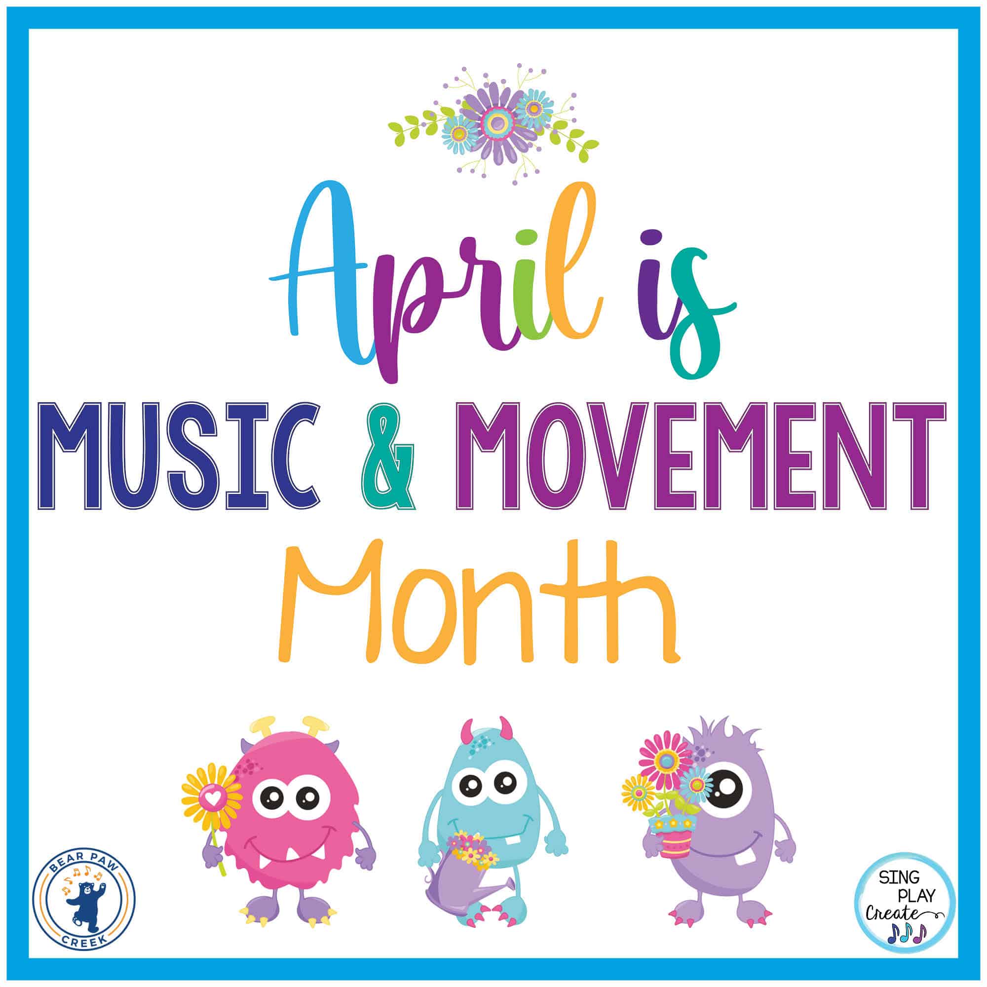 Bear Paw Creek Sing Play Create Music and Movement Month Best Activities for Children