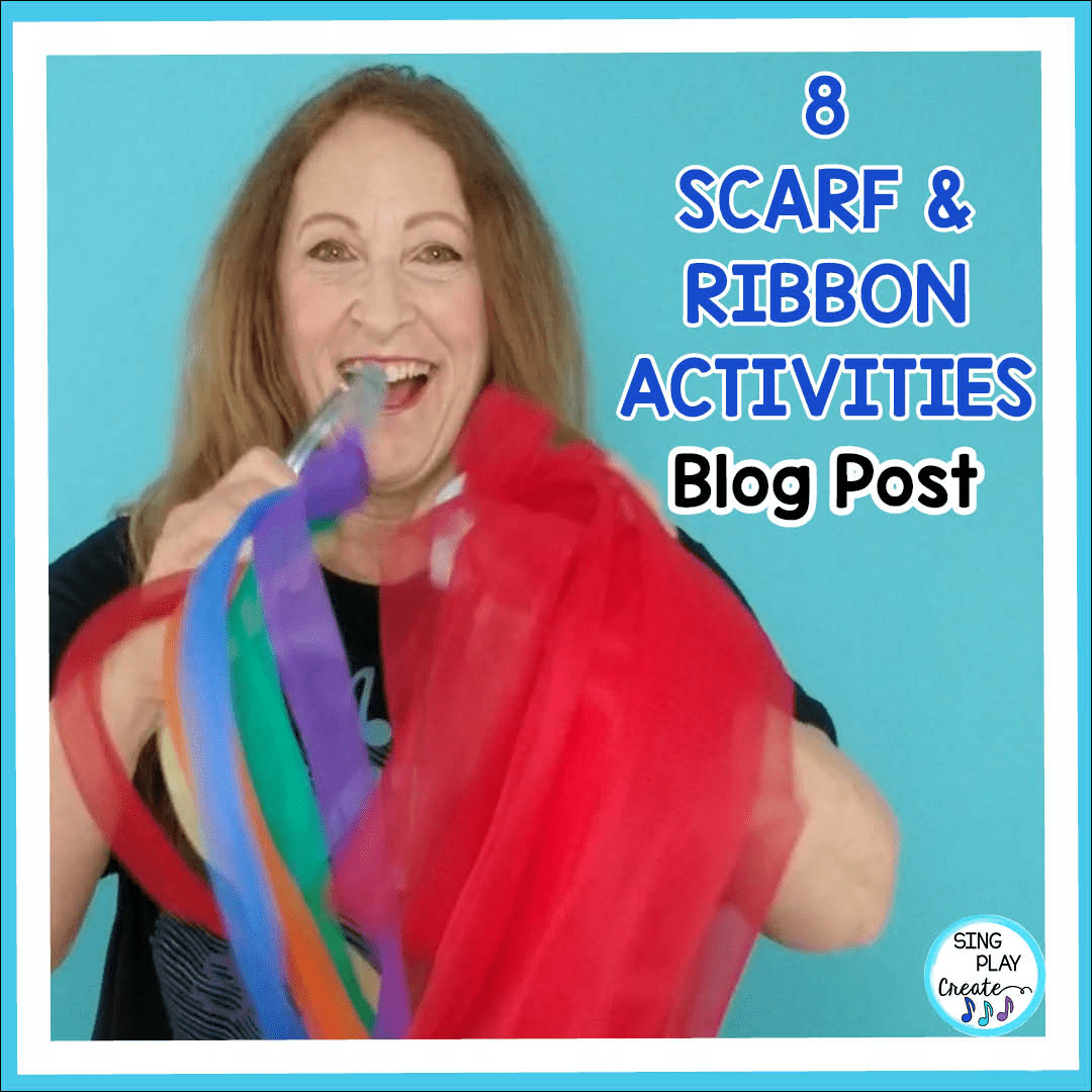 Bear Paw Creek Sing Play Create Music and Movement Month Celebration Scarf and Ribbon Movement Activities Creative Movement Props Best Activities for Kids