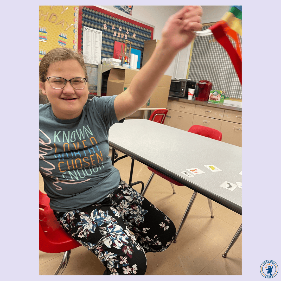 Music and Movement Activities with Bear Paw Creek Rainbow Hoop Streamers