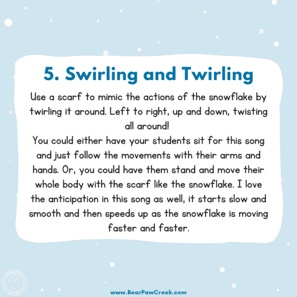 Five Winter Scarf Songs for Music and Movement - Bear Paw Creek