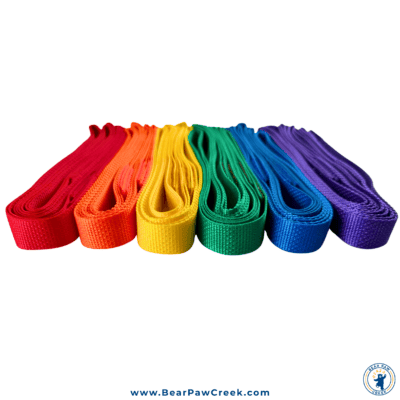 Set of 12 Tiniking Cords in Rainbow Colors